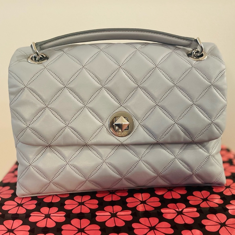 Kate Spade Natalia Quilted Shoulder / Crossbody Bag π - Picture 3 of 17